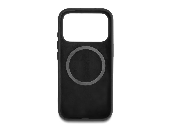 Delock Schutzhülle für iPhone 17 Pro kompatibel mit MagSafe aus Soft-Touch Silikon schwarz