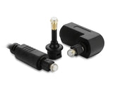 Delock Staubschutz für TOSLINK Stecker Kunststoff 10 Stück transparent