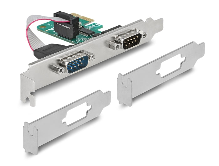 Delock PCI Express x1 Karte zu 2 x Seriell RS-232