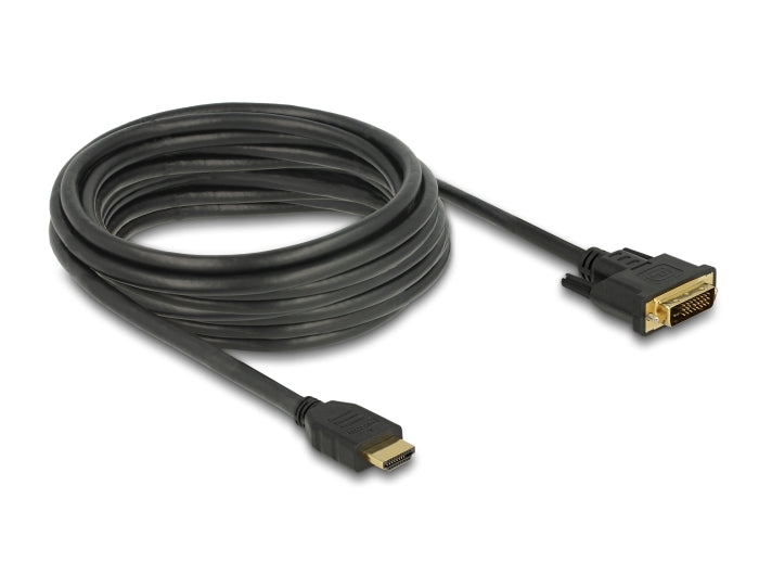 Delock HDMI zu DVI 24+1 Kabel bidirektional 5 m