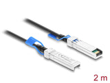 Delock Twinax Kabel SFP28 Stecker zu SFP28 Stecker 25 Gbps 2 m