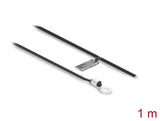 Delock Temperaturfühler-Kabel M4 mit 2 x offenen Kabelenden PVC flach B25/50 3950K 1 m