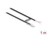 Delock Temperaturfühler-Kabel M4 mit 2 x offenen Kabelenden PVC rund B25/85 3977K 1 m