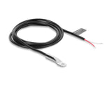 Delock Temperaturfühler-Kabel M4 mit 2 x offenen Kabelenden PVC rund B25/85 3977K 1 m