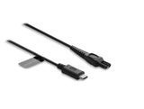 Delock USB Type-C™ Ladekabel 15 V für Elektrorasierer kompatibel mit Philips OneBlade Pro 360 HQ7 HQ8 HQ9 Serie - Rasierer Ladegerät Ersatzkabel 1 m