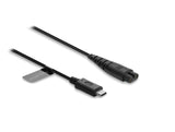 Delock USB Type-C™ Ladekabel 5 V für Elektrorasierer kompatibel mit Hatteker RFC-588, RFC-598, RFC-690, RFC-692, RFC-696, RSCX-7568, RSCX-9598 Serie - Rasierer Ladegerät Ersatzkabel 1,2 m