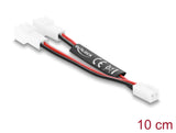 Delock Y-Lüfterkabel 1 x 2 Pin Buchse zu 2 x 2 Pin Stecker 10 cm