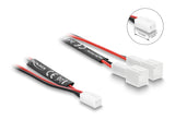 Delock Y-Lüfterkabel 1 x 2 Pin Buchse zu 2 x 2 Pin Stecker 10 cm