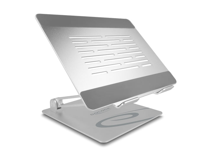 Delock Tablet und Notebook Standhalterung verstellbar Aluminium