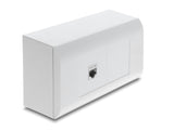 Delock Easy 45 Modul Keystone Halterung 45 x 45 mm weiß