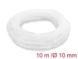 Delock Spiralschlauch 10 mm Durchmesser 10 m transparent