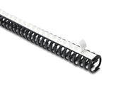 Delock Kabelkanal Flexibel selbstklebend schraubbar 34 x 35 mm - Länge 50 cm schwarz