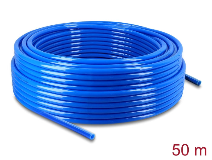 Delock Pneumatikschlauch 10 x 6,5 mm 50 m Rolle blau