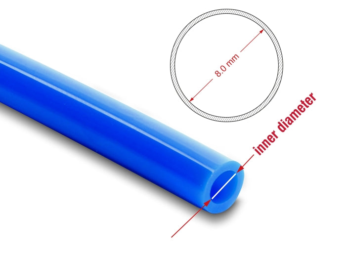 Delock Pneumatikschlauch 12 x 8 mm 50 m Rolle blau