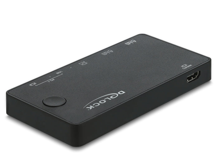 Delock HDMI / USB-C™ KVM Switch 4K 60 Hz mit USB 2.0