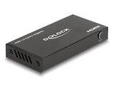 Delock HDMI Splitter 1 x HDMI in zu 2 x HDMI out 4K 60 Hz mit Downscaler