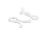 Delock Kabeldriller Ø 8 mm transparent, 100 Stück