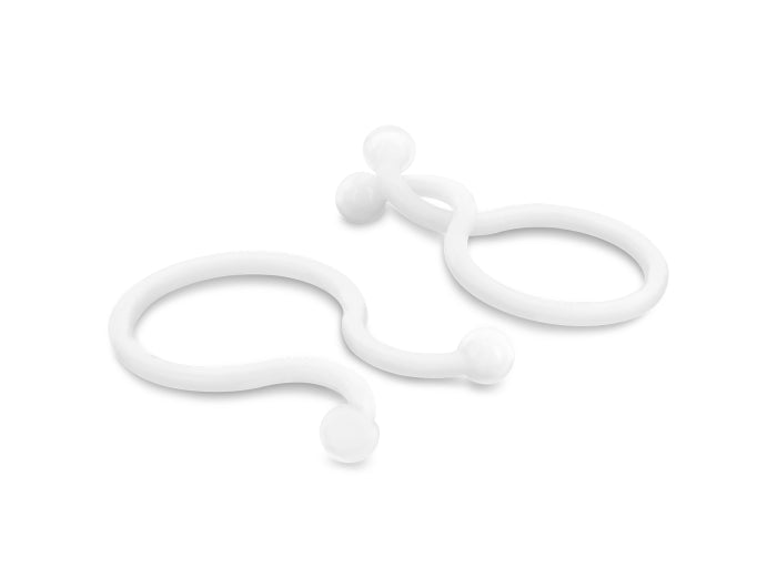 Delock Kabeldriller Ø 23 mm transparent, 100 Stück