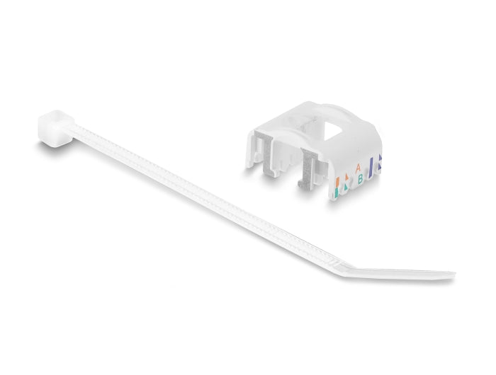 Delock Keystone Modul RJ45 Buchse zu LSA Cat.6A geschirmt werkzeugfrei