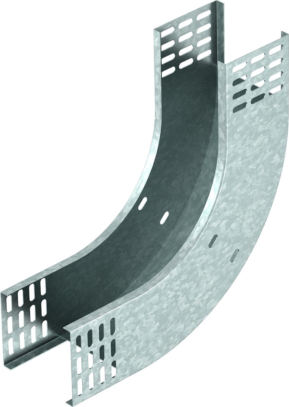 BETTERMANN Bogen Kabelrinne 90° 85x500mm RBV 850 S FS vert.steig o.Verb R=180mm