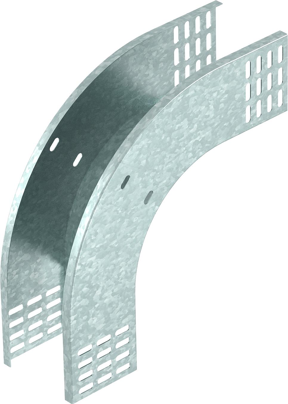 BETTERMANN Bogen Kabelrinne 90° 85x100mm RBV 810 F FT vert.fall o.Verb R=180mm
