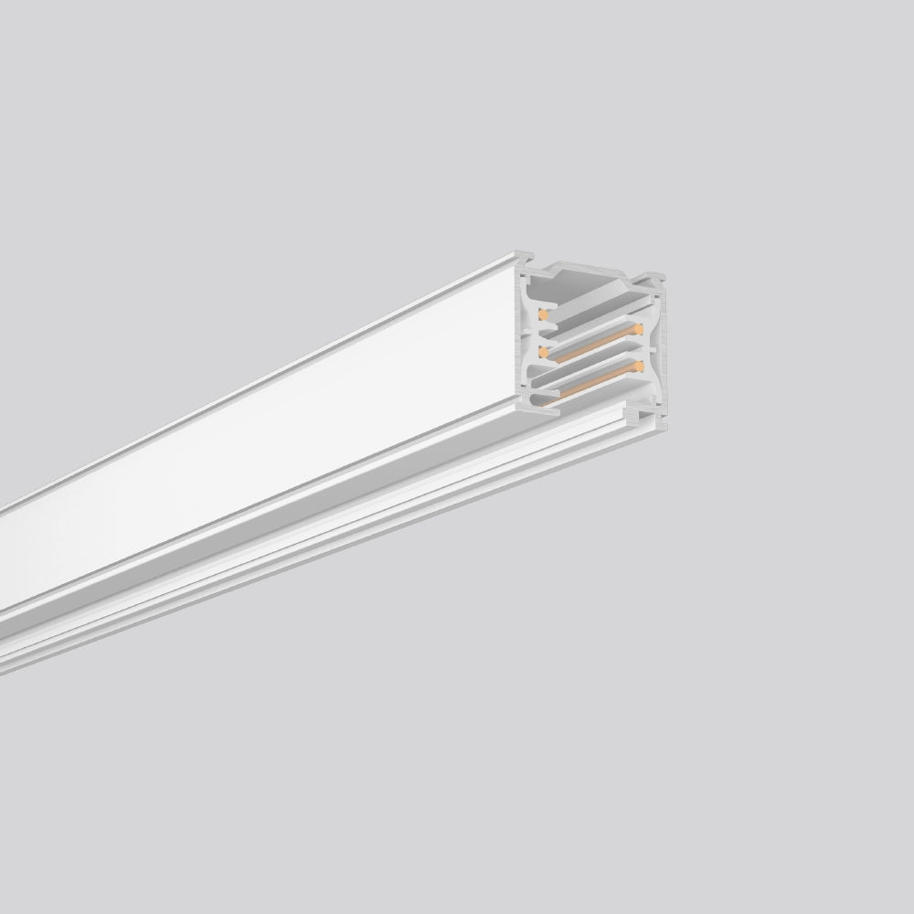 RZB Stromschiene 3ph 1000mm ws 0-250V 701063.002 Alu 36x33mm rechteck