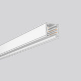 RZB Stromschiene 3ph 1000mm ws 0-250V 701063.002 Alu 36x33mm rechteck