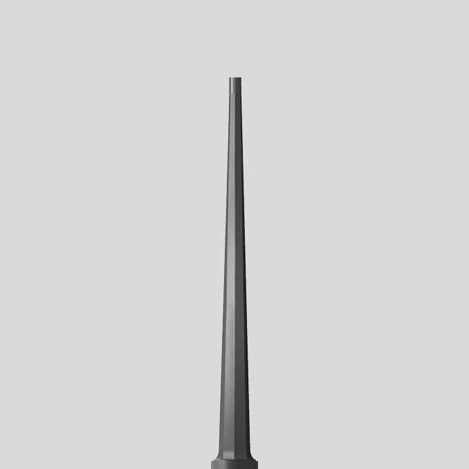 BEGA Lichtmast 2,5m zylindr 76mm Alu 70540 lack Mit Grundplatte