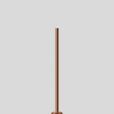 BEGA Lichtmast 1,7m zylindr abgesetzt ST 70552 60mm lack Mit Grundplatte