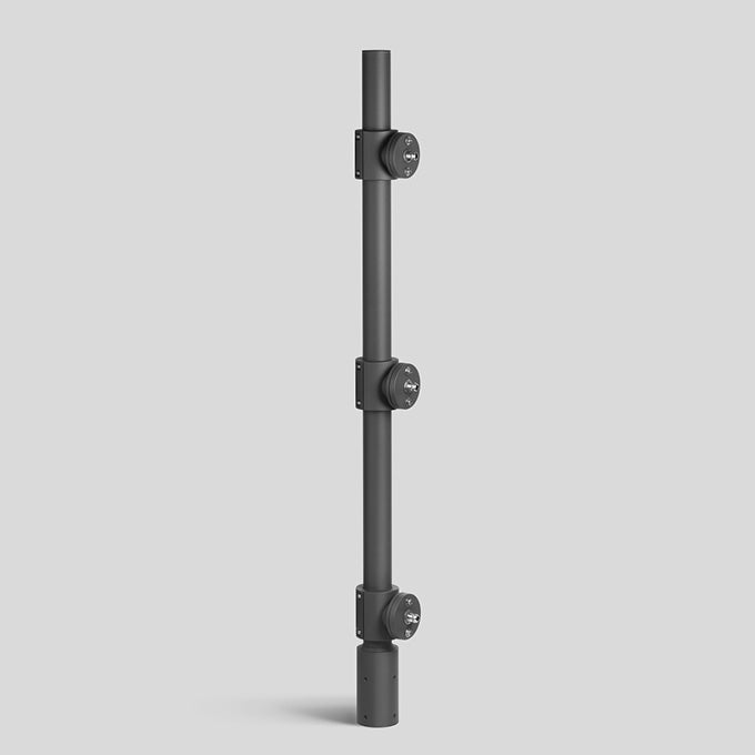 BEGA Aufsatzstück 76mm 76mm 3f Alu 70763 Zubehör