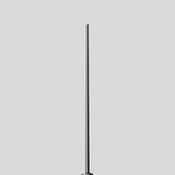 BEGA Lichtmast 4,5m zylindr 76mm Alu 70792 lack Mit Grundplatte