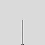 BEGA Lichtmast 1,5m zylindr 60mm Alu 70793 lack Mit Grundplatte