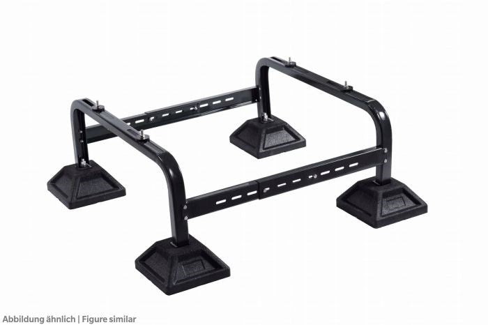 Tragrahmen FrameFoot Mini FF-755 Set kplmax. 360kg Last verteilt, Anthrazit 7021
