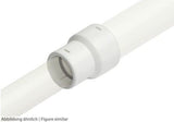 PVC-Reduzierung 2520RR 25/20mm inkl. O-Ringe