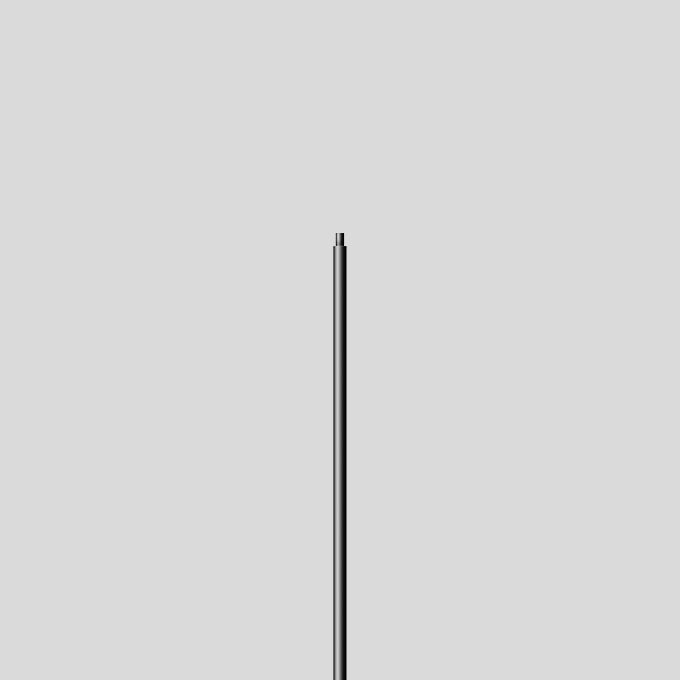 BEGA Lichtmast 3m zylindr 82mm alu lack 70909