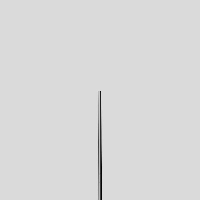BEGA Lichtmast 2,5m 60mm alu lack 70910