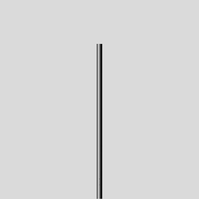 BEGA Lichtmast 3,5m zylindr 120mm alu 70965 lack