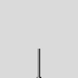 BEGA Lichtmast 1m zylindr 60mm Alu lack 70997 Mit Grundplatte
