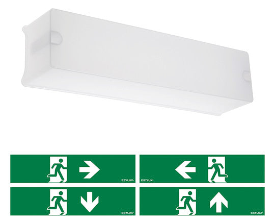ESYLUX Diffusor ws sym direkt Kst SLA DIFFUSOR 355x89x80mm