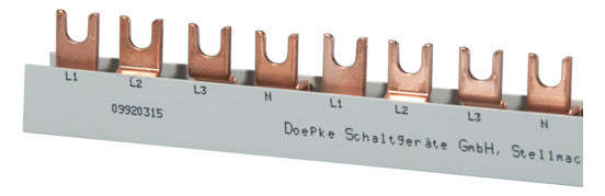 DOEPKE Phasenschiene 4ph 17,5mm 1mm 130A GM.4.56.130/16 16qmm Gabel isol