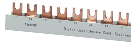 DOEPKE Phasenschiene 4ph 17,5mm 1mm 130A GM.4.56.130/16 16qmm Gabel isol