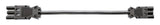 BACHMANN Verbindungskabel 3p H05VV-F sw 375.127 1,5qmm L1500mm