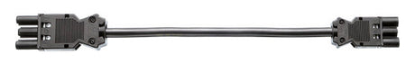 BACHMANN Verbindungskabel 3p H05VV-F sw 375.127 1,5qmm L1500mm