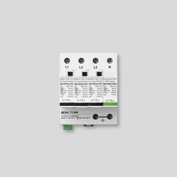 BEGA Überspannungsschutzmodul gr 100mm CITEL 71049
