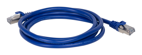 F-TRONIC Patchkabel Cat5E 1,5m bl RJ45 PL150 1:1