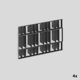 BEGA Radialraster sw sym direkt mt Kst 71103