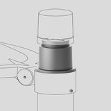 BEGA Aufsatzstück Alu Zubehör 71165A