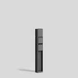 BEGA Steckdosensäule Metall graphit IP44 71166 2Steckd 600x110x75mm