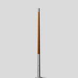 BEGA Lichtmast 5m 76mm Holz lack 71194A Mit Grundplatte