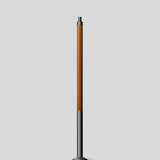 BEGA Lichtmast 5m zylindr 76mm Holz 71197 lack Mit Grundplatte